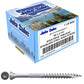 #9 Silver Star Stainless Steel TRIM HEAD Screw Torx/Star Head  - Stainless Steel TRIM HEAD Wood Screws
