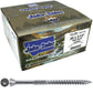 #9 Silver Star Stainless Steel TRIM HEAD Screw Torx/Star Head  - Stainless Steel TRIM HEAD Wood Screws