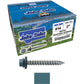 #14 x 2" Metal ROOFING SCREWS - Hex Washer Head - Self starting/self tapping - EPDM washer. Colored head.