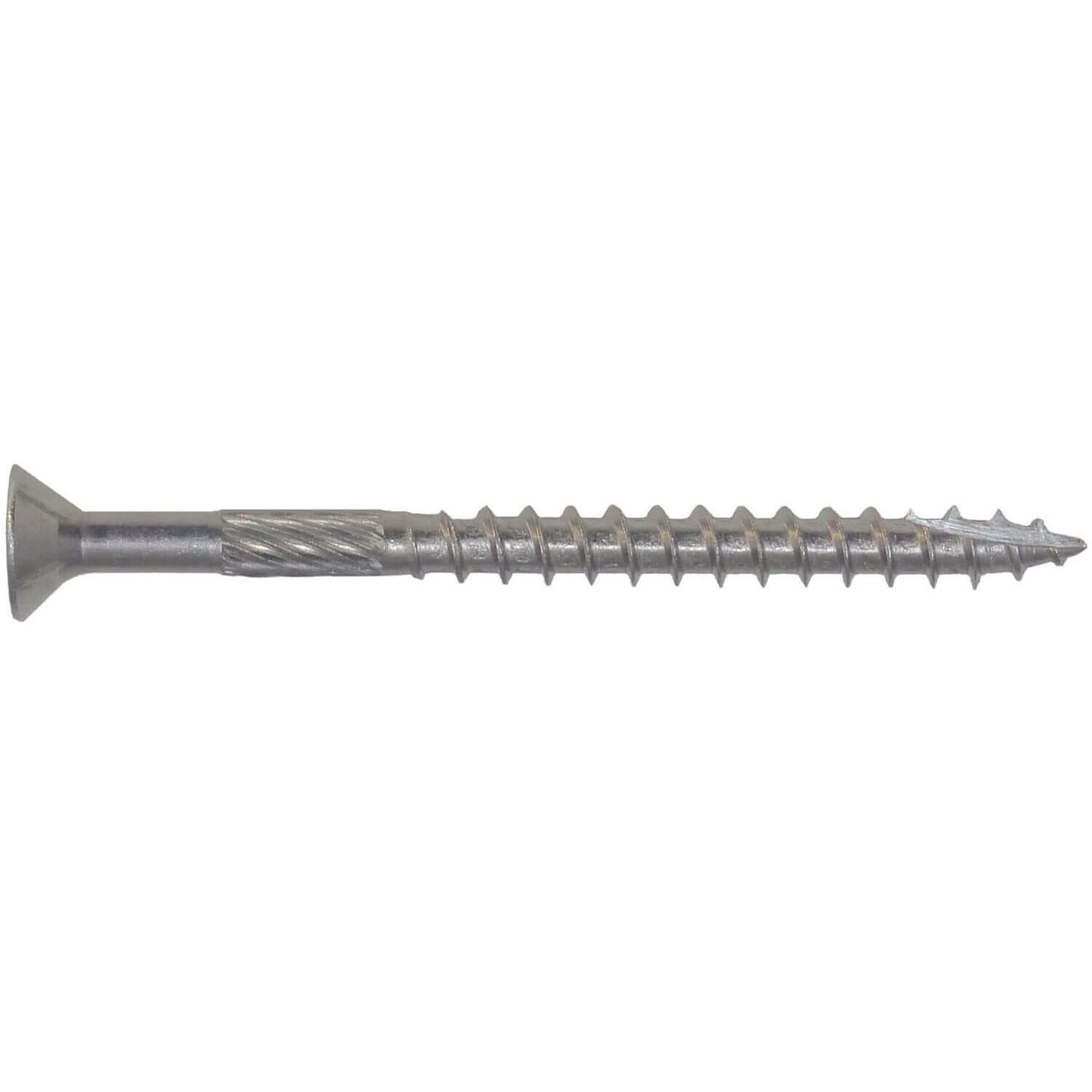 Jake Sales #9 x 2" Silver Star Stainless Steel Wood Screw Torx/Star Drive Head - Grade 300 Series Stainless Steel Torx/Star Drive Wood Screws (OVERSTOCK)