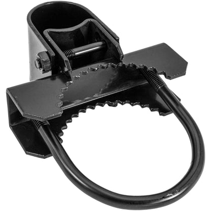 BLACK BULL DOG GATE HINGE - Commercial Heavy Duty - Chain Link Fence Gate Hinge