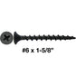 Gray Phosphate Coarse Thread Drywall Screws - Drywall, Gypsum board, Sheet rock, Plasterboard Screws. Use for all purpose wood screws.