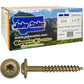 #10 Round Washer (Modified Truss) Head Screw Torx/Star Drive Head Wood Screw, Multipurpose Wood Screws for Construction, Cabinets and Furniture.