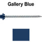 10 x 3” - STAINLESS HEX / ZINC Sheet Metal Roof Screw. Self starting metal to wood siding screws. EPDM washer. Colored head.