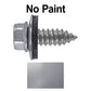 17 x 3/4" Metal Roofing Screws - Metal Panel to Metal Purlins and Recovery Screws - Hex Washer Head - EPDM washer.