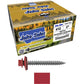 #12 x 2" RE-GRIP METAL ROOFING SCREWS - Hex Washer Head - Self starting/self tapping - EPDM washer. Colored head.