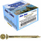 #10 Gold Star/Torx Drive Zinc Coated T-25 Flat Head Wood Screws