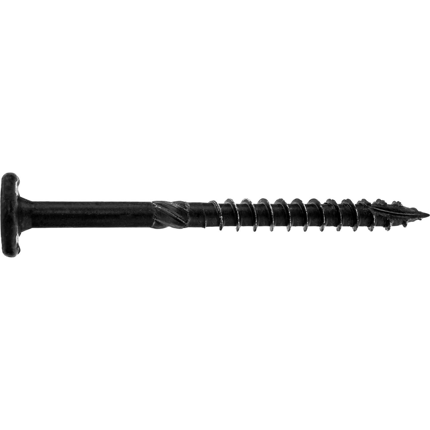 #15 Black Wafer Head Structural Lag Screws. Used for Log Construction, Timber Framing, Laminated Beams and Pole Barns Among Other Uses. T-30 Torx/Star Drive