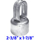 Galvanized Pressed Steel Chain Link Fence Loop Cap (Eye Top)