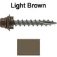 12 X 1-1/2" Metal Roofing Screws For OSB and Plywood - Galvanized Metal to Wood Type 17 Tip - 1/4" Hex Head - Assembled EPDM Washer