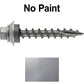 12 X 1-1/2" Metal Roofing Screws For OSB and Plywood - Galvanized Metal to Wood Type 17 Tip - 1/4" Hex Head - Assembled EPDM Washer