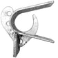 ROLLING OFFSET LATCH - "LOCK N' LATCH": (for 1-5/8" to 1-7/8") Chain Link Fence Gate Offset Latch (Rolling, Sliding, or Cantilevered Gate Latch)