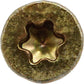 #14 x 5" Gold Star Wood Screw, T-30 Torx Drive, Flat Head - (OVERSTOCK)