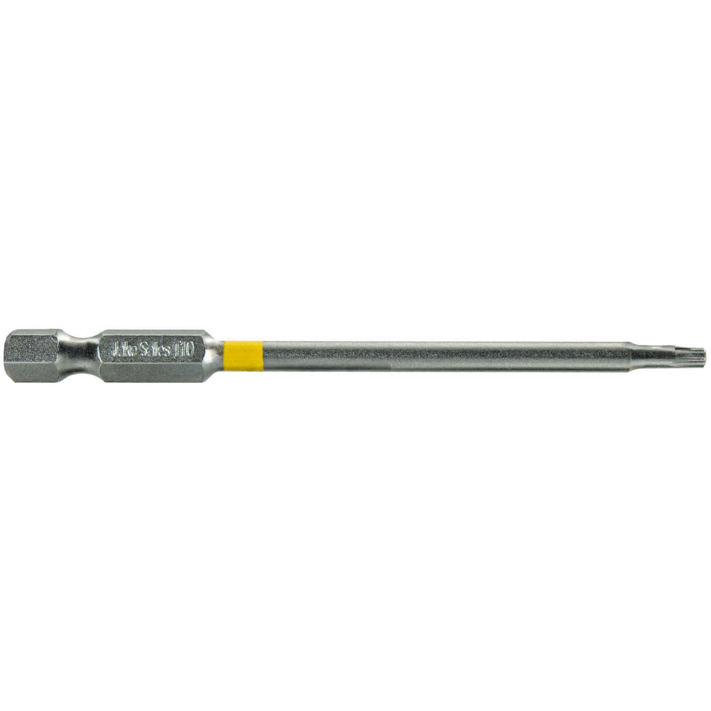 T10 (T-10) Torx/Star Driver Bit - Color Coded Torx/Star Drive Bit for Screws and Fasteners Requiring T10 (T-10) Size Bits