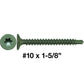 #10 Cement Board Torx/Star Head Screws DRILL POINT for Fastening Cement Backer Board/Cement Board/Tile Board - Torx/Star - T-25 Torx Head