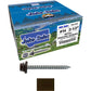 #14  x 2-1/2" Metal ROOFING SCREWS - Hex Washer Head - Self starting/self tapping - EPDM washer. Colored head.