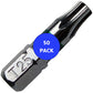 T25 (T-25) Torx/Star Driver Bit - Color Coded  Torx/Star Drive Quick Change Shank Bit for Screws and Fasteners Requiring T25 (T-25) Size Bits