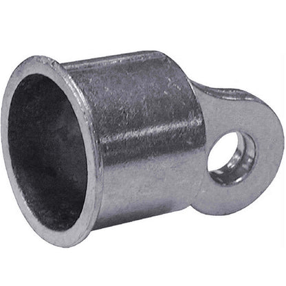 Top Rail Ends for Chain Link Fence - Galvanized Pressed Steel and Aluminum Chain Link Rail End