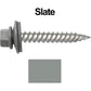 12 x 1-1/2" Stainless Steel Metal Roofing Screw: Hex ReGrip Sheet Metal Roof Screw. Sharp Point metal to wood siding screws. 5/8" EPDM washer. Product comes in 250 Count Bags  - Some Colors Special Order Only