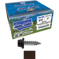 #14 x 1"  Metal ROOFING SCREWS - Hex Washer Head - Self starting/self tapping - EPDM washer. Colored head.