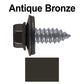 17 x 3/4" Metal Roofing Screws - Metal Panel to Metal Purlins and Recovery Screws - Hex Washer Head - EPDM washer.
