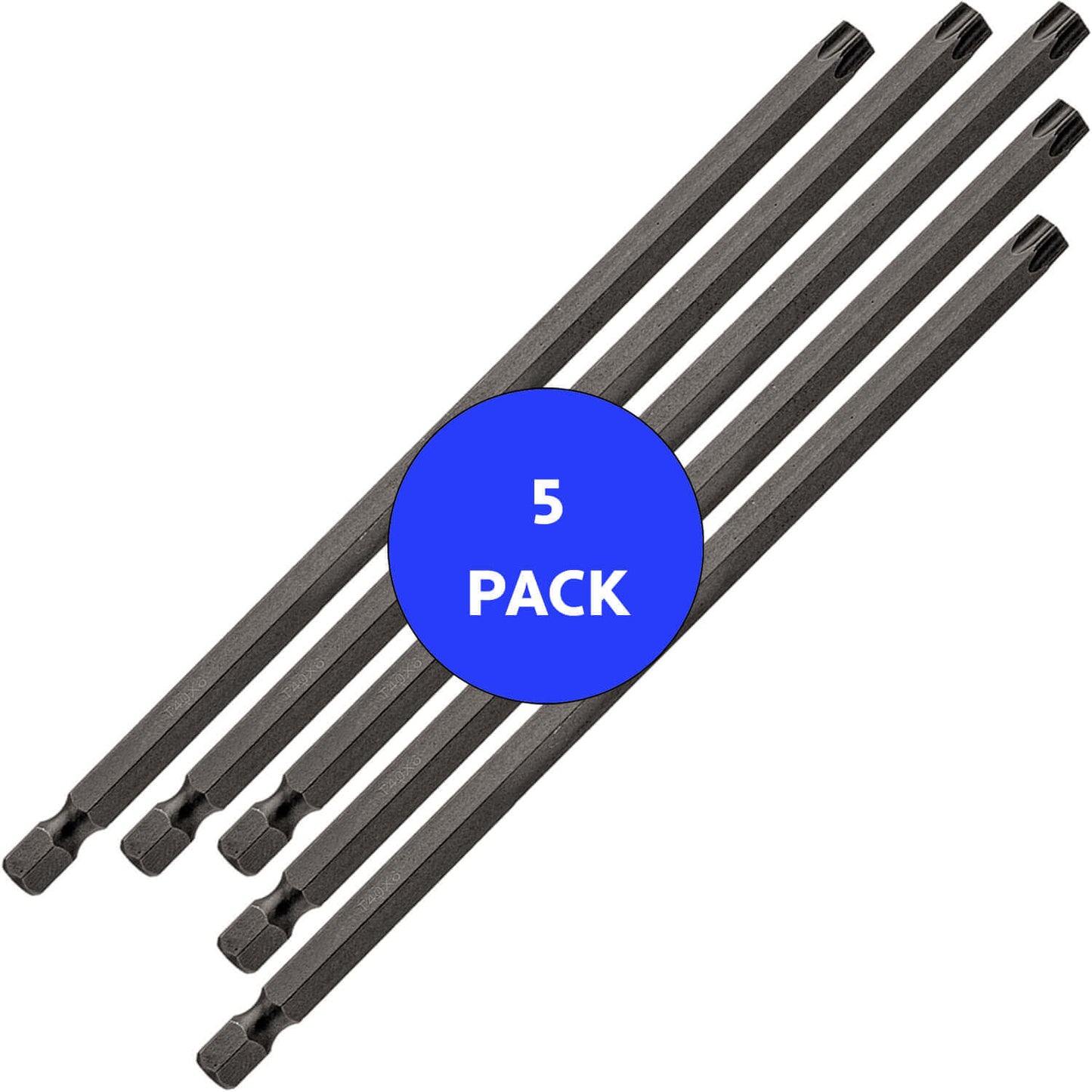 T40 (T-40) Torx/Star Driver Bit - Color Coded T40 Torx/Star Drive Bit for Screws and Fasteners Requiring T40 (T-40) Size Bits
