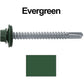#12 x 2" Metal to Metal Type #3 Metal Roofing Screws - Hex Head Drill Point - 9/16" EPDM Washer.