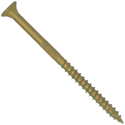 Jake Sales #15 x 3-1/2" Construction Lag Screw - Torx/Star Drive Heavy Duty Structural Lag Screw - ACQ Compatible - Modified Truss Washer Head(OVERSTOCK)