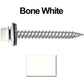 12 x 2"  Stainless Steel Metal Roofing Screw - Hex ReGrip Washer Head - Self starting/self tapping - EPDM washer. Colored head.