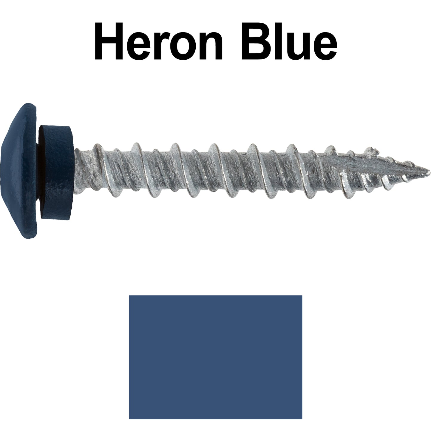 10 x 1-1/2” LOW PROFILE Star Head Roofing Screws - HI-LO Thread - Metal To Wood - T25 Torx Drive Head - EPDM washer