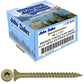 #8 x 3/4" - 2" Bronze Exterior Coated Wood Screw Torx/Star Drive Head - Multipurpose Exterior Coated Torx/Star Drive Wood Screws