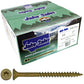 #9 x 1-1/2" - 3-1/8" Bronze Exterior Coated Wood Screw Torx/Star Drive Head - Multipurpose Exterior Coated Torx/Star Drive Wood Screws