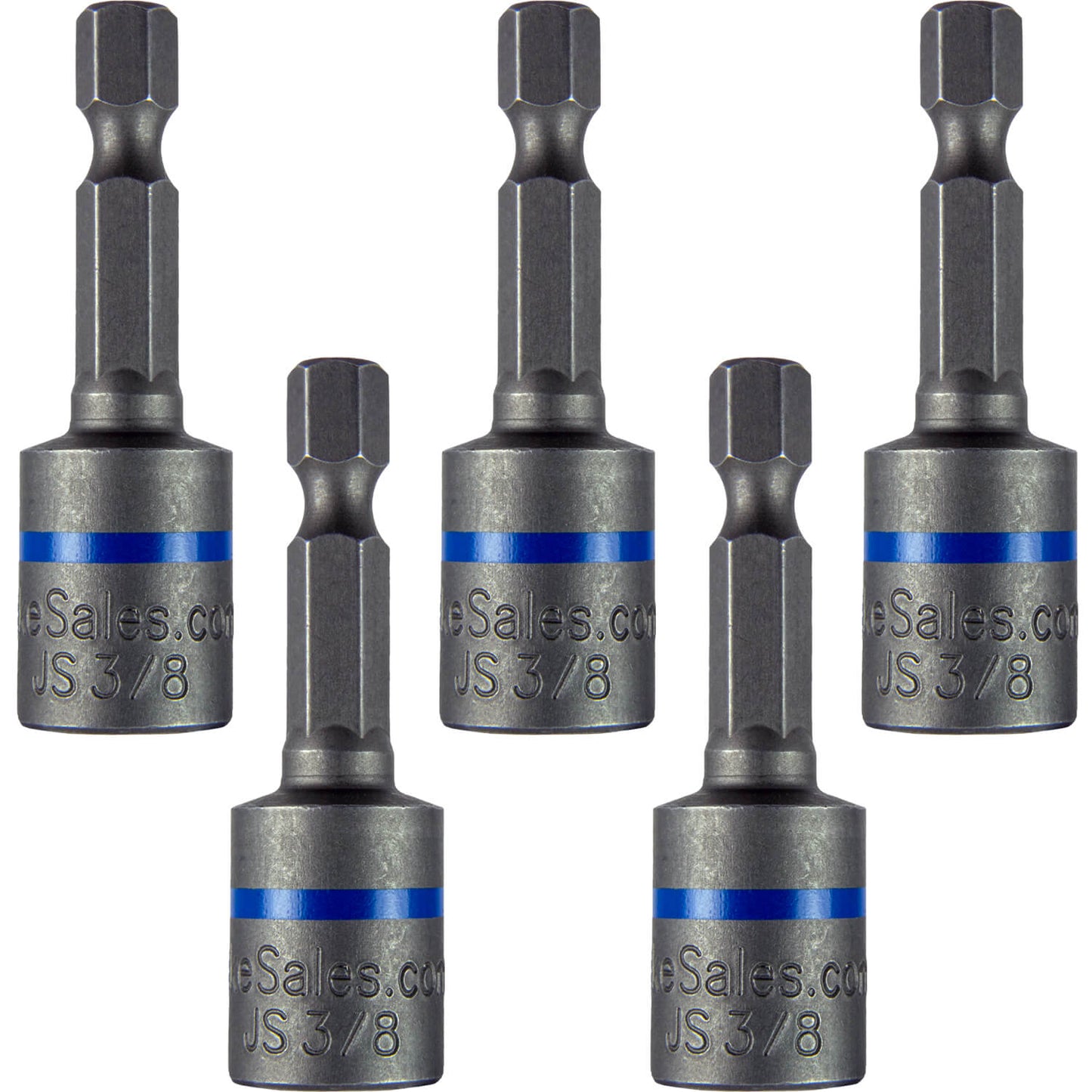 Magnetic Hex Head Driver Bits w/Quick Change Shank - Used for Installing Screws, Nuts, Bolts, etc. - Commonly Used for Metal Roofing Screws