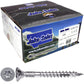 #8 Torx/Star Drive Head - 300 Grade Stainless Steel Torx/Star Drive Wood Screws - Silver Star Stainless Steel Wood Screw