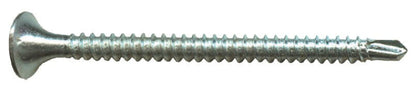 6 x 1-1/4" Bugle Head - Drywall To Metal - Phillips Head With Self Drilling #2 Drill Point tip - Zinc Coated for Corrosion Resistance. For Interior Usage.