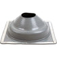 GRAY Square Base EPDM Flexible Pipe Flashing