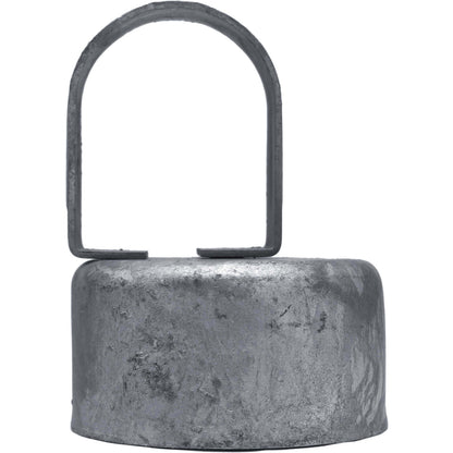 Galvanized Pressed Steel Chain Link Fence Loop Cap (Eye Top)