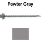 10 x 3” - STAINLESS HEX / ZINC Sheet Metal Roof Screw. Self starting metal to wood siding screws. EPDM washer. Colored head.