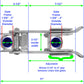 Strong Arm Single Gate Latch - Galvanized