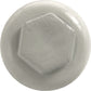 10x1-1/2" HI-LO Zinc Aluminum Cap Metal Roofing Screws  - BONE WHITE (CLEARANCE)