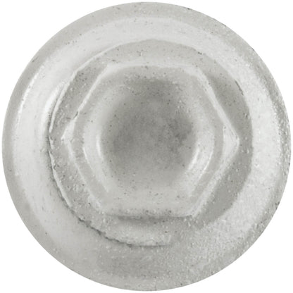 12x2" Metal to Wood Type 17 Tip Metal Roofing Screw  - BRITE WHITE (CLEARANCE)