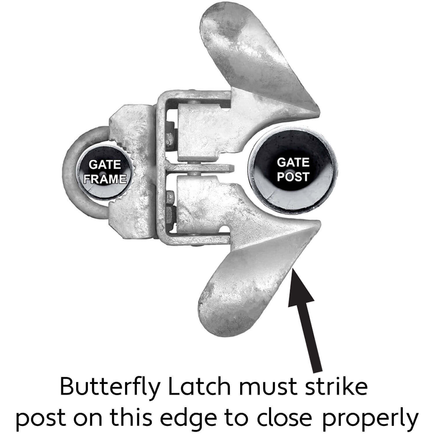 Chain Link Fence Butterfly Gate Latch Fence Automatic Gate Latch G