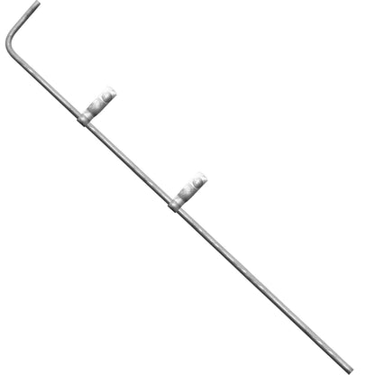 Chain Link Gate Cane Bolt (Single or Double Gate) 1-3/8" X 36"