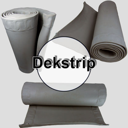 DEKSTRIP FLEXIBLE PIPE FLASHING - EPDM Flexible Pipe Flash Dekstrip(one-size-fits-all)  Roof Jack Pipe Boot onsite adjustable,attaches easily with roof screws