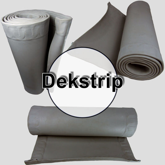 DEKSTRIP FLEXIBLE PIPE FLASHING - EPDM Flexible Pipe Flash Dekstrip(one-size-fits-all)  Roof Jack Pipe Boot onsite adjustable,attaches easily with roof screws