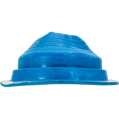 #5 Dark Blue Dektite Round Base EPDM Pipe Flashing-DF105DB -Case of 10 (CLEARANCE)
