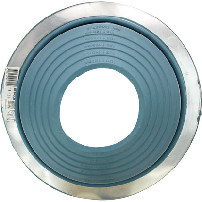 #5 Light Blue Dektite Round Base EPDM Pipe Flashing-DF105LB- Case of 14 (CLEARANCE)