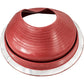 #8 Bright Red Dektite Round Base Pipe Flashing - DF108BR - Case of 7 (CLEARANCE)