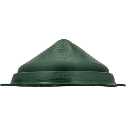 #8 Dark Green Dektite Round Base Pipe Flashing - DF108DG - Case of 5 (CLEARANCE)