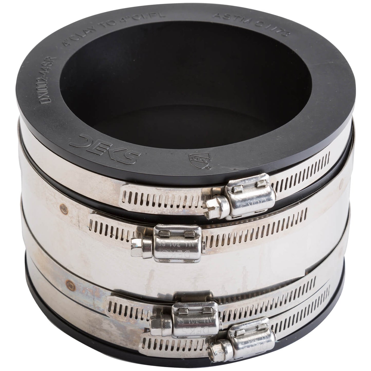 4" x 4" DEKS Series 1002 SR Stainless Steel Non-Shear Coupler - DX1002-44SR - 10 Pack (CLEARANCE)